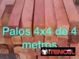 Palos, cabillas,y ladrillos