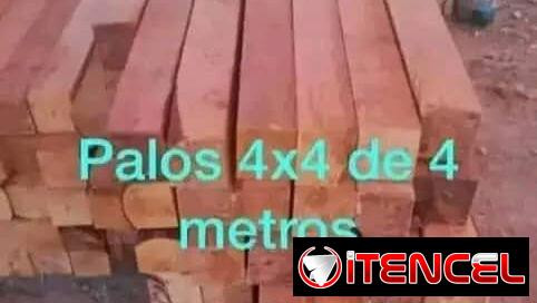 Palos, cabillas,y ladrillos