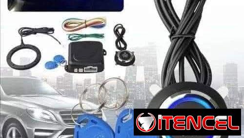 Botón encendedor para autos universal con sistema antirrobo 40 usd