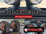 Ventilador Doble, nuevo de auto carro, de buen tamaño y buen tiro de aire