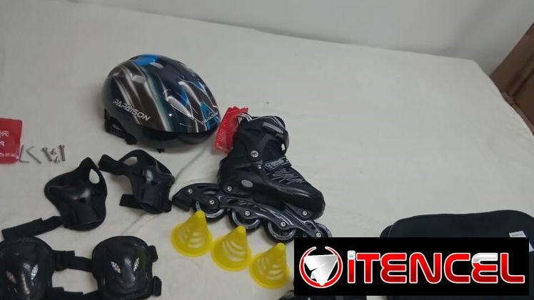 CONJUNTO DE PATINES, ENTREGA DE FACTURA, VARIEDAD DE ARTÍCULOS DE NIÑOS, ETC