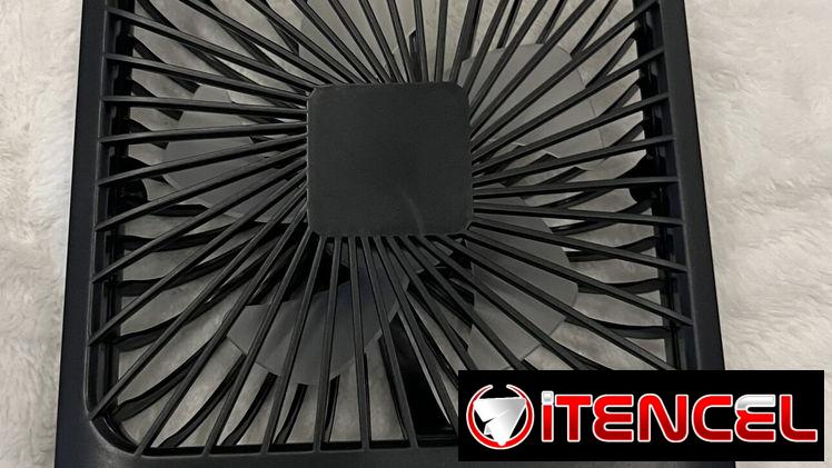 Ventilador de escritorio, reclinable, 5 velocidades.