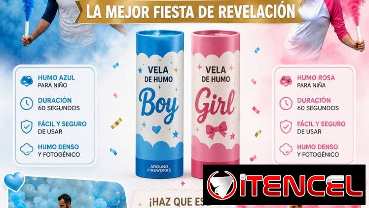 Artículos para Revelación de sexo  Set decorativos completos  Globos  Mantel Cortinas  Velas de humo  Globos de confetis