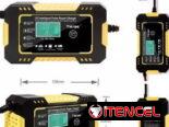 GANGA CARGADOR REPARADOR DE BATERIAS 12-24 VOLT de 6 amp -58237094