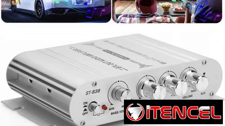 AMPLIFICADOR PARA MOTO CARRO TRICIClo 12v nuevo en caja llamar 55106915
