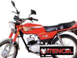 Motor* Suzuki AX100  – Tipo: Monocilíndrico, 2 tiempos – Cilindrada: 98 cc – Diámetro por carrera: 50×50 mm
