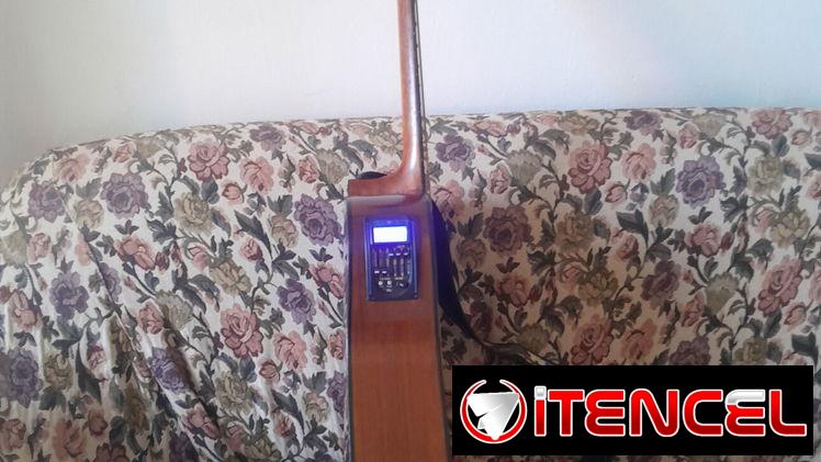 Guitarra contry cuerdas de acero