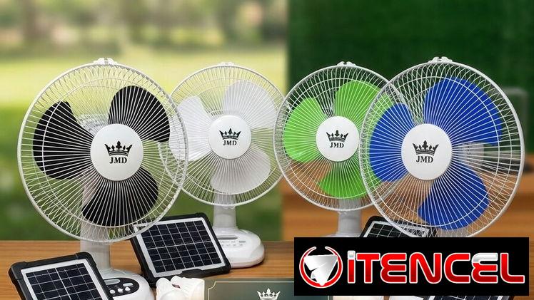 Ventilador recargable JMD 12 pulgadas