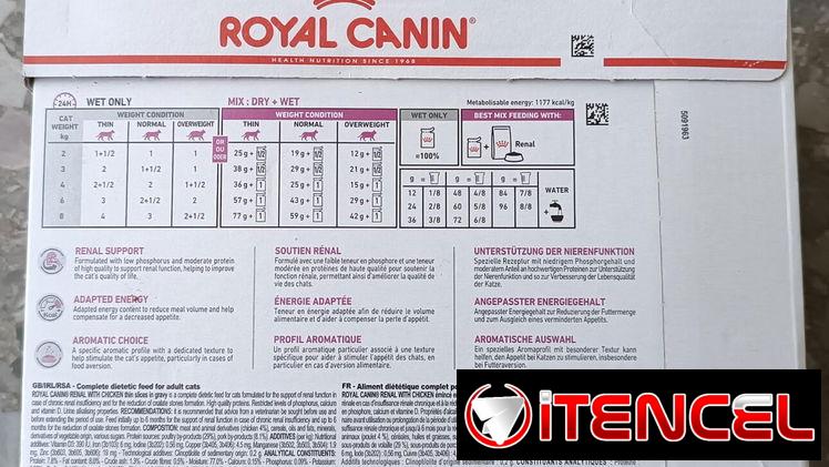 Comida para gatos con Insuficiencia Renal