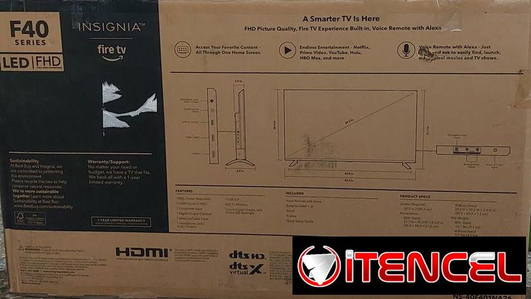 Televisor INSIGNIA 40 Pulgadas” Class F40 Series LED Full HD Smart Fire TV-200usd