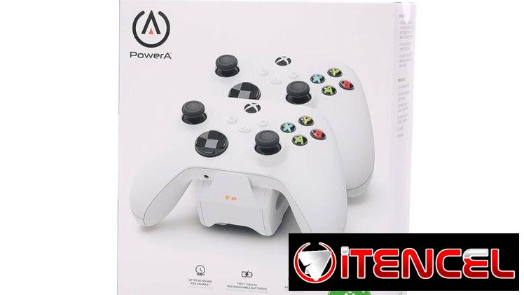 PowerA Dual Charging Station para Xbox Blanco | Base de Carga Doble en La Habana