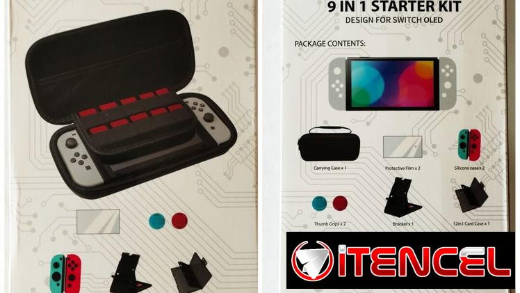 🔴9 en 1: Estuche con accesorios para la protección y transporte de N-S🔴
