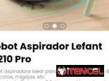 Robot Aspirador Lefant M210 Pro. Ideal para recoger polvo, pelo de mascotas, migajas, etc.