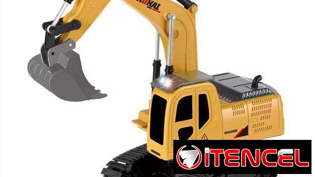 Excavadora RC de Construcción Perfecta para los pequeños de la casa