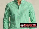 CAMISAS DE MARCA: “RALPH LAUREN”, “TOMMY HILFIGER” Y “REPORT COLLECTION” DE LINO CRUDO.