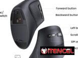 Ratón Vertical Inalámbrico con conectividad dual