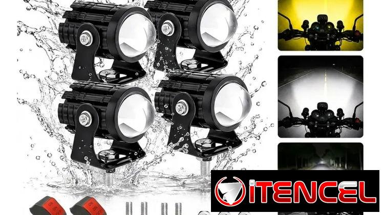 Par faros luces led motos y autos