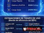 Oupes 1200w Estación de energía 100% americanas