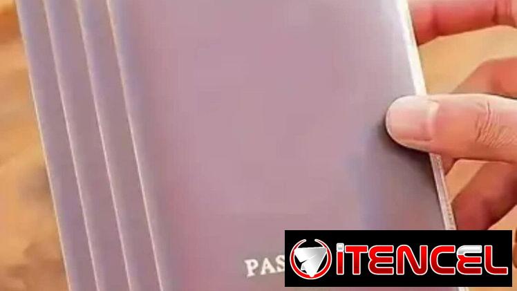 Forro para proteger pasaporte