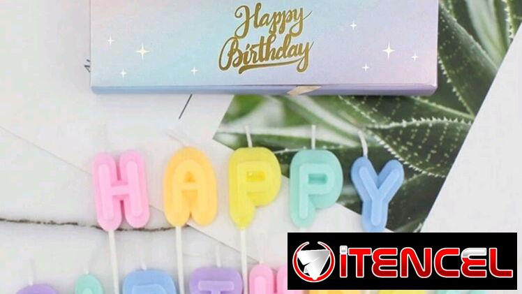 velas de cumpleaños happy birthday
