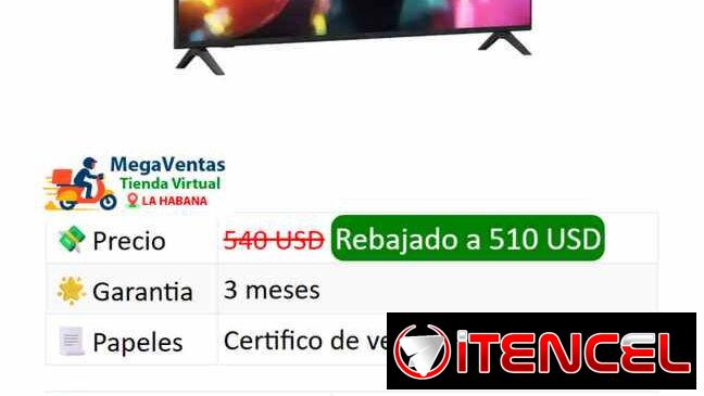 Televisores. De alta Gama en buen precio