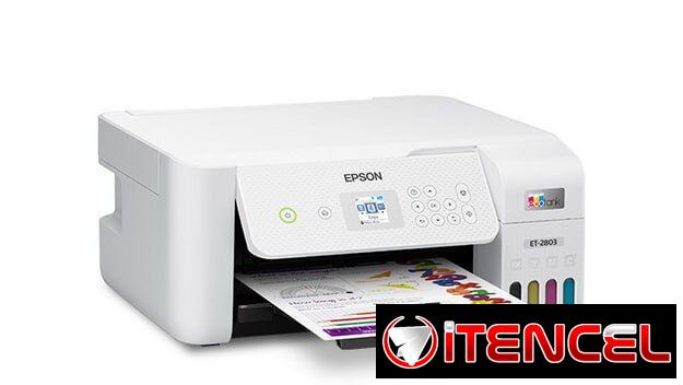 Impresora Epson EcoTank ET-2803 – Multifunción con sistema de tinta recargable