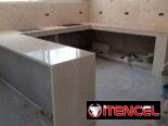 planchas de mármol y rodapiés