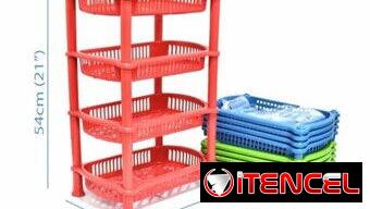 🏡Organiza tu hogar con este Organizador plástico de 4 niveles. 📞56249037