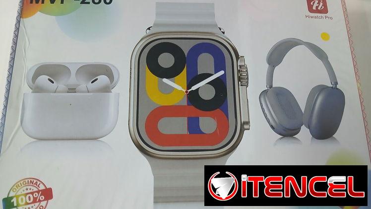 COMBO DE RELOJ INTELIGENTE Y AUFIFONOS