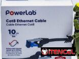 📞53884600.🎇 PowerLab Cable Ethernet Cat8 10FT Alta Velocidad 40Gbps🎇 Mensajería disponible.🚴