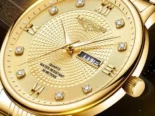 LANGQIES Reloj Elegante Automático 42mm (Gold) | videojuegoshabana.com