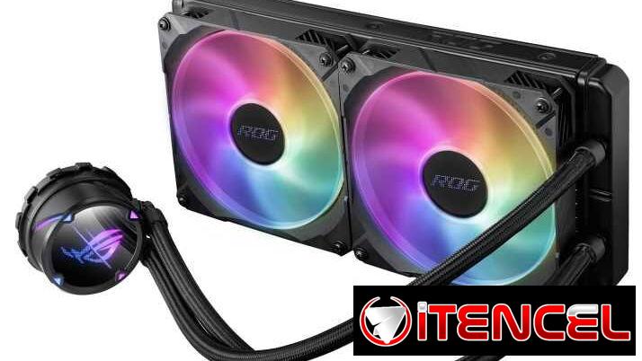 🎮 Líquida Asus ROG Strix LC II 280 ARGB 🎮 2xFan🔹280mm🔹2100rpm🔹102cfm🔹36dB🔹PWM 📦0km