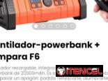 Ventiladores recargables- 40000 y 2000 mAh