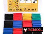 Kit de tubos termorretráctiles de 900 piezas