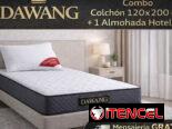 COMBO Colchón DAWANG y Almohadas hoteleras