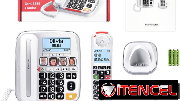 Juego de teléfono fijo con su inalámbrico