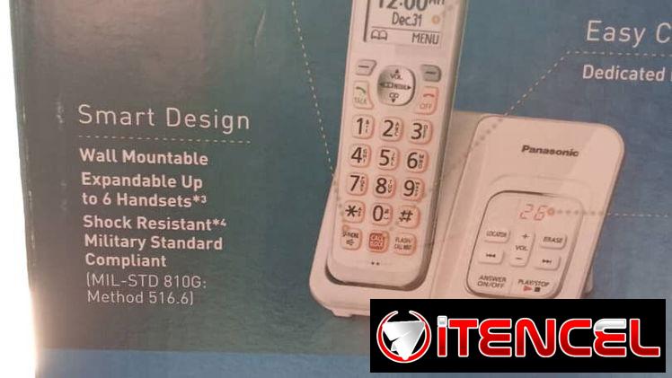 ///TELEFONO INALÁMBRICO PANASONIC NUEVO EN CAJA👌///
