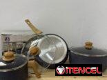 Combo de Inducción (Olla de presión+ Cocina de inducción + Juego de cazuelas de inducción)