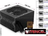 Fuente de PC nueva Sellada MSI MAG A650BN, fuente de alimentación compacta no modular de 650 W, bronce 80+