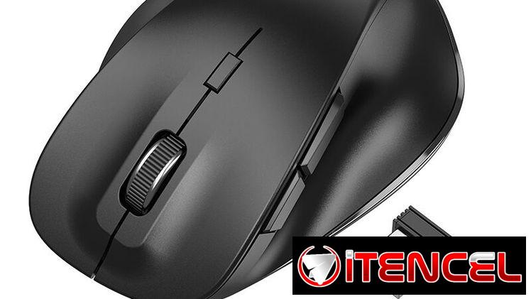 Mouse Inalámbrico GM24 🎯 6 Botones | Dual Mode 2.4G + Bluetooth  Precio 10 usd