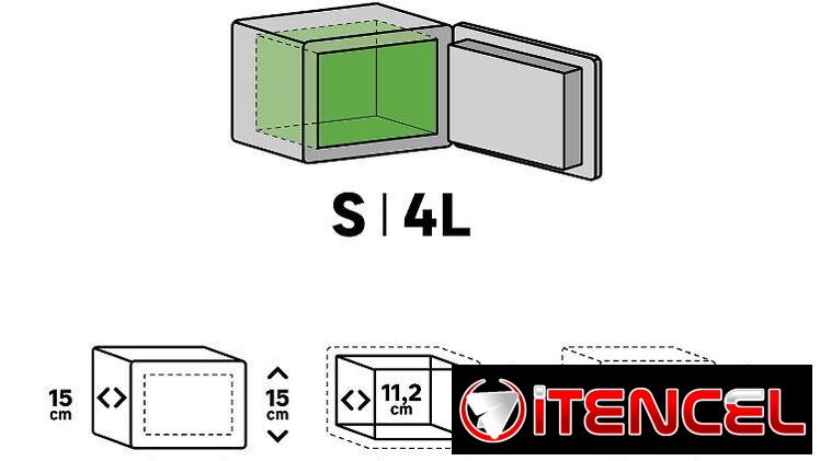 Caja fuerte ( 20 x 15 x 15 cm )