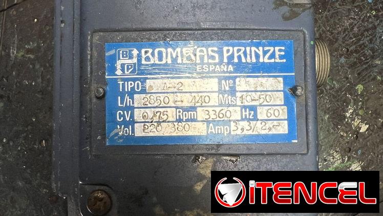 Motor de agua PRINZE, español 220 ~ 380 v