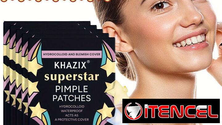 Parches para acné – Parches Faciales Hidrocoloides en Forma de Estrella – 1 Cuadricula con 40 parches $150