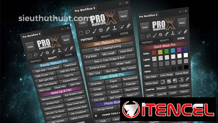 🟠 GRATIS 🔴 Pro WorkFlowX para PHOTOSHOP 2026 (Compatible con versiones anteriores).