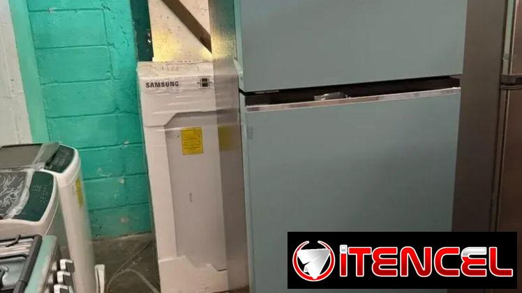 REFRIGERADOR LG 14 PIES,COLOR MENTA CLARO