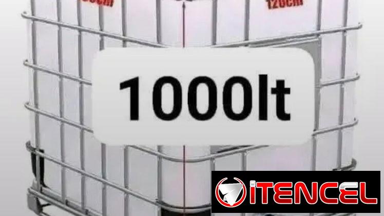 Tanques plásticos para agua d 1000 LTS