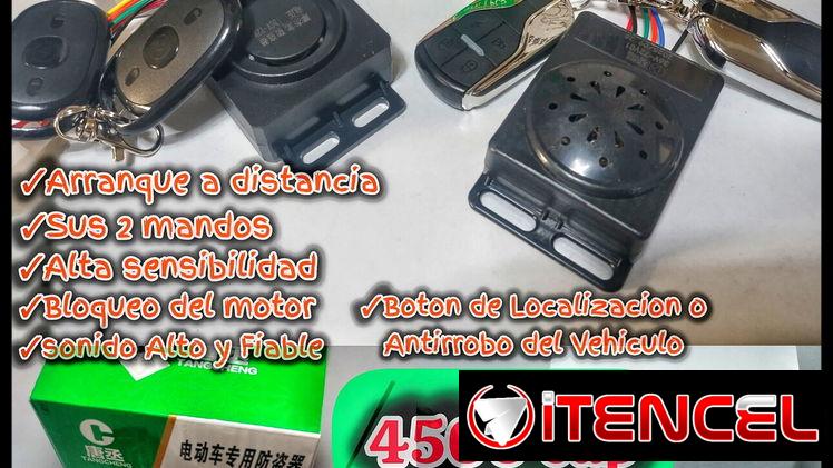 Alarmas Antirrobo Con Encendido a Distancia y Bloqueos de Motor ‼️🛒‼️🛒‼️