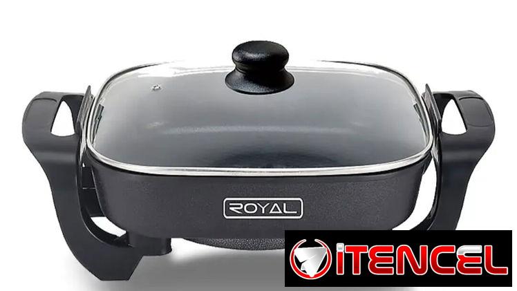 Sartén eléctrico Royal cuadrado