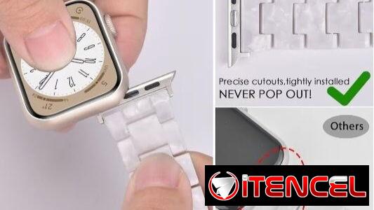 Resin Band para Apple Watch | Correa Elegante Compatible Series 1-11 y SE en La Habana