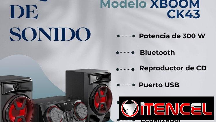 EQUIPO DE SONIDO LG 165 usd con transporte incluido